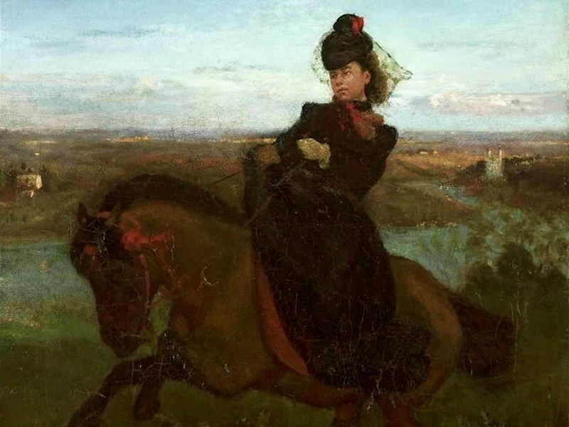 1848-Edward Mateusz Römer - Amazzone